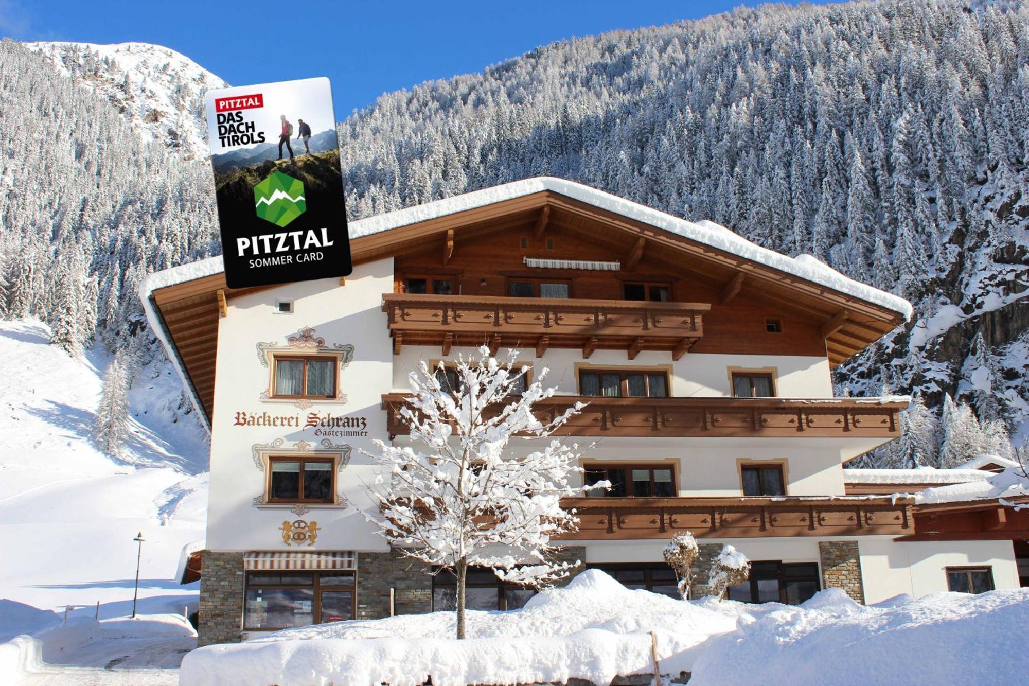 Baeckerei Schranz Bed and Breakfast Sankt Leonhard im Pitztal Exteriör bild